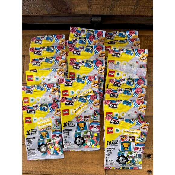 LEGO DOTS Extra DOTS Series 7 – SPORT 41958 20 Lot Set DIY Decoration Kit - Picture 1 of 6